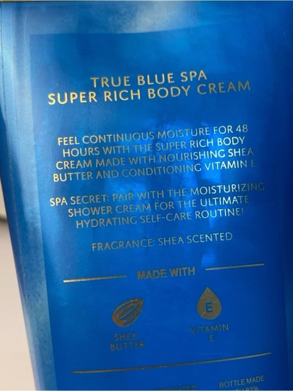 True Blue Spa Bath & Body Works 2 New Super Rich Body Creams